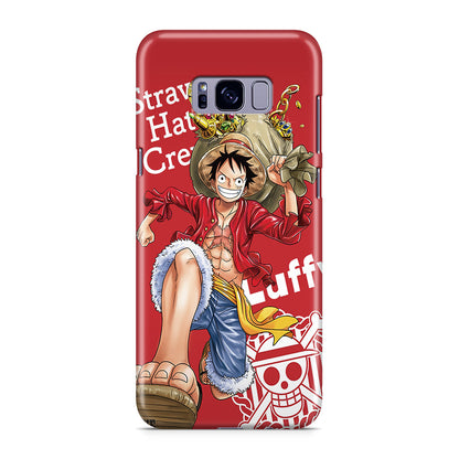 Straw Hat Monkey D Luffy Galaxy S8 Case