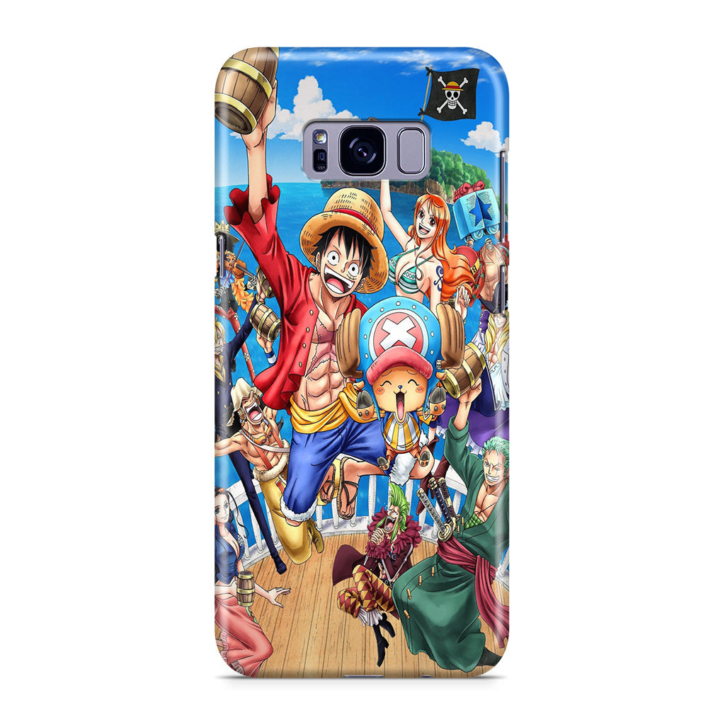 Straw Hat Pirates And Allies Galaxy S8 Case