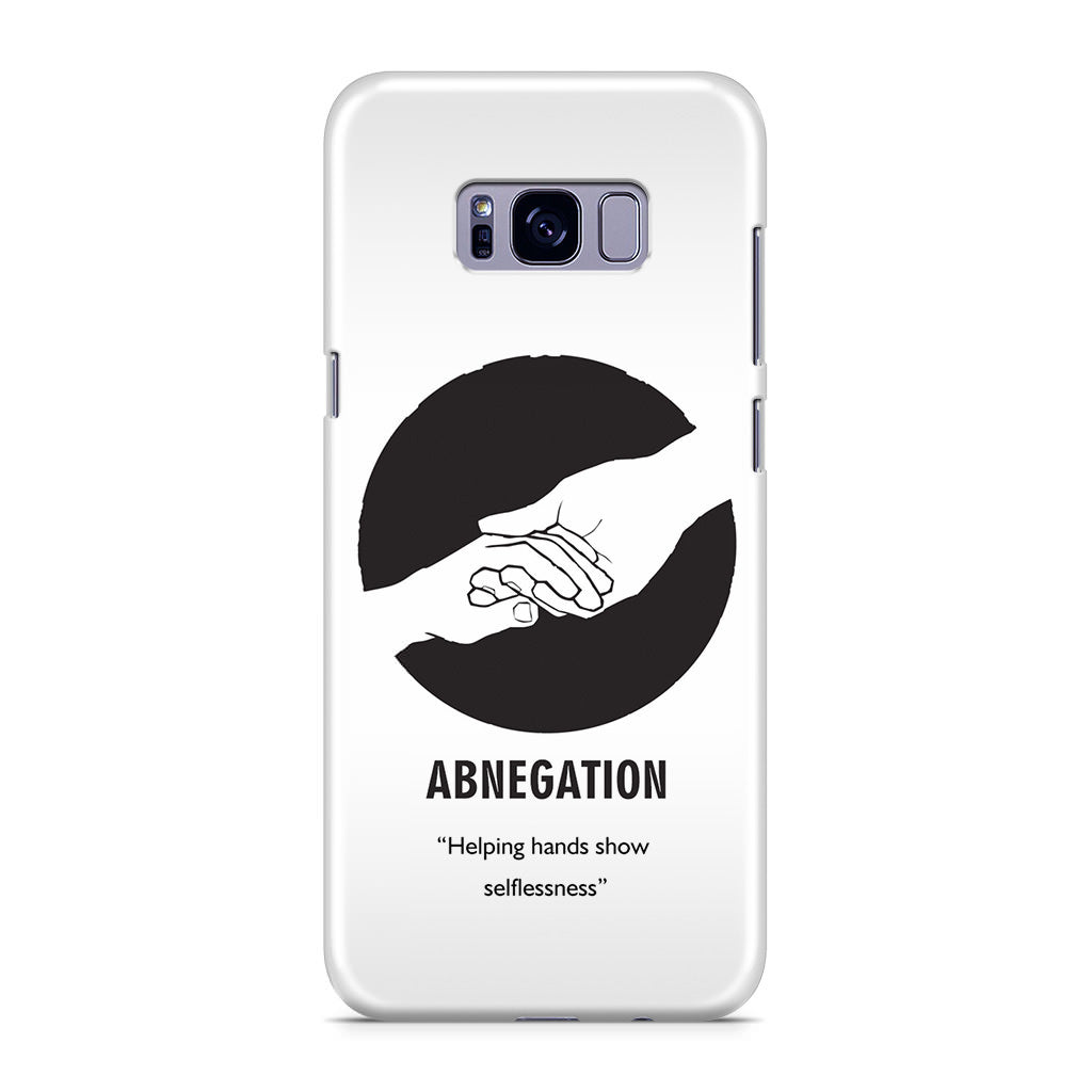 Abnegation Divergent Faction Galaxy S8 Case