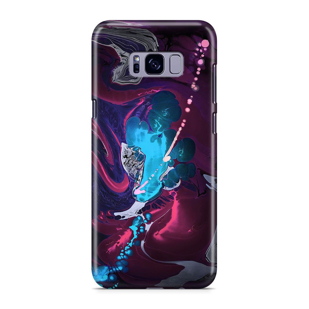 Abstract Purple Blue Art Galaxy S8 Plus Case