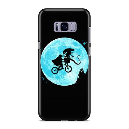 Alien Bike to the Moon Galaxy S8 Case