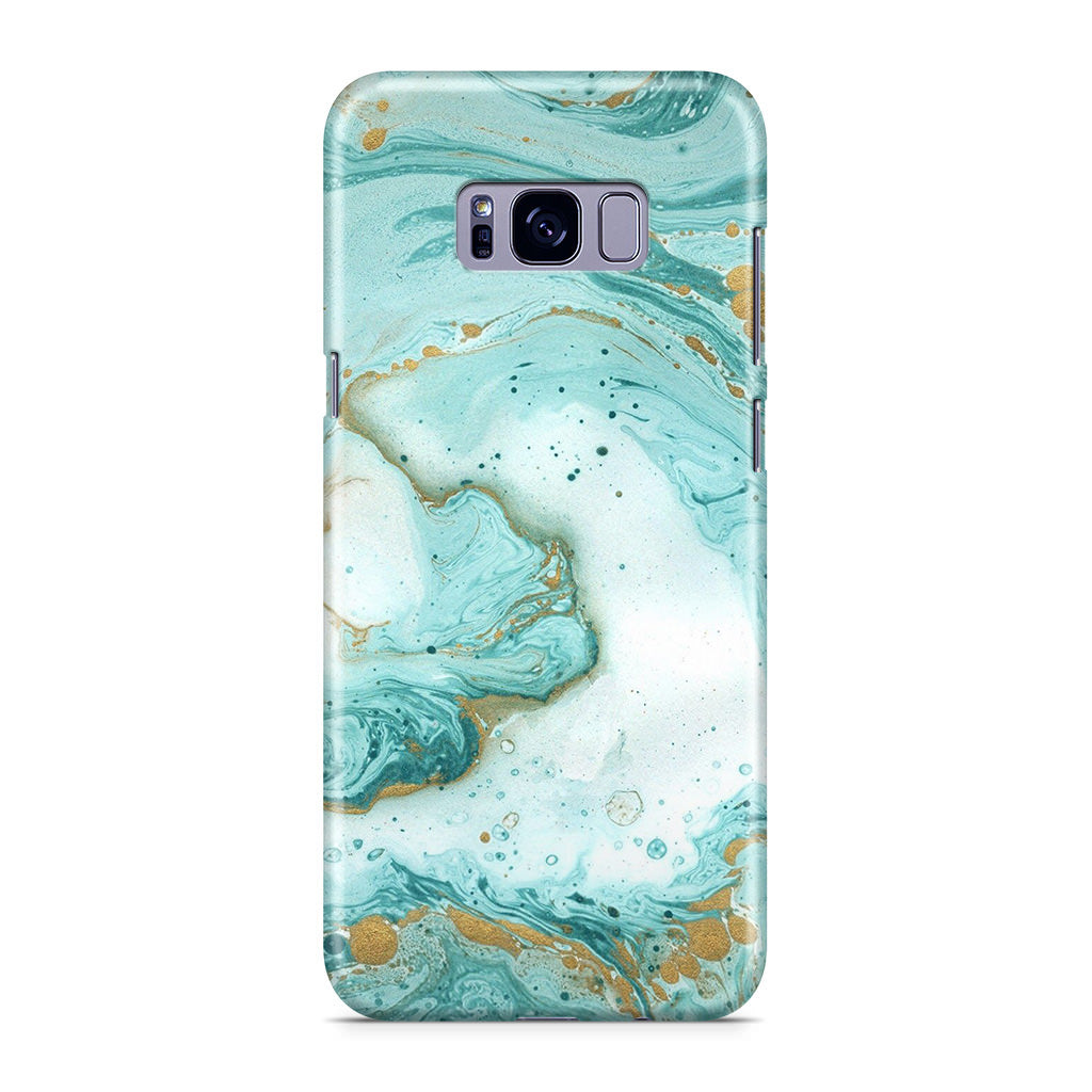 Azure Water Glitter Galaxy S8 Case