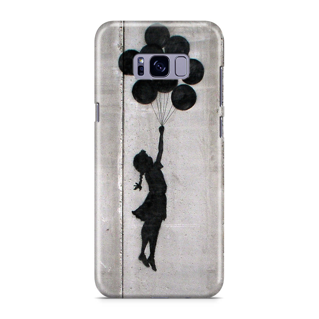 Banksy Girl With Balloons Galaxy S8 Case