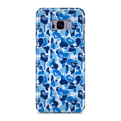 Blue Camo Galaxy S8 Case