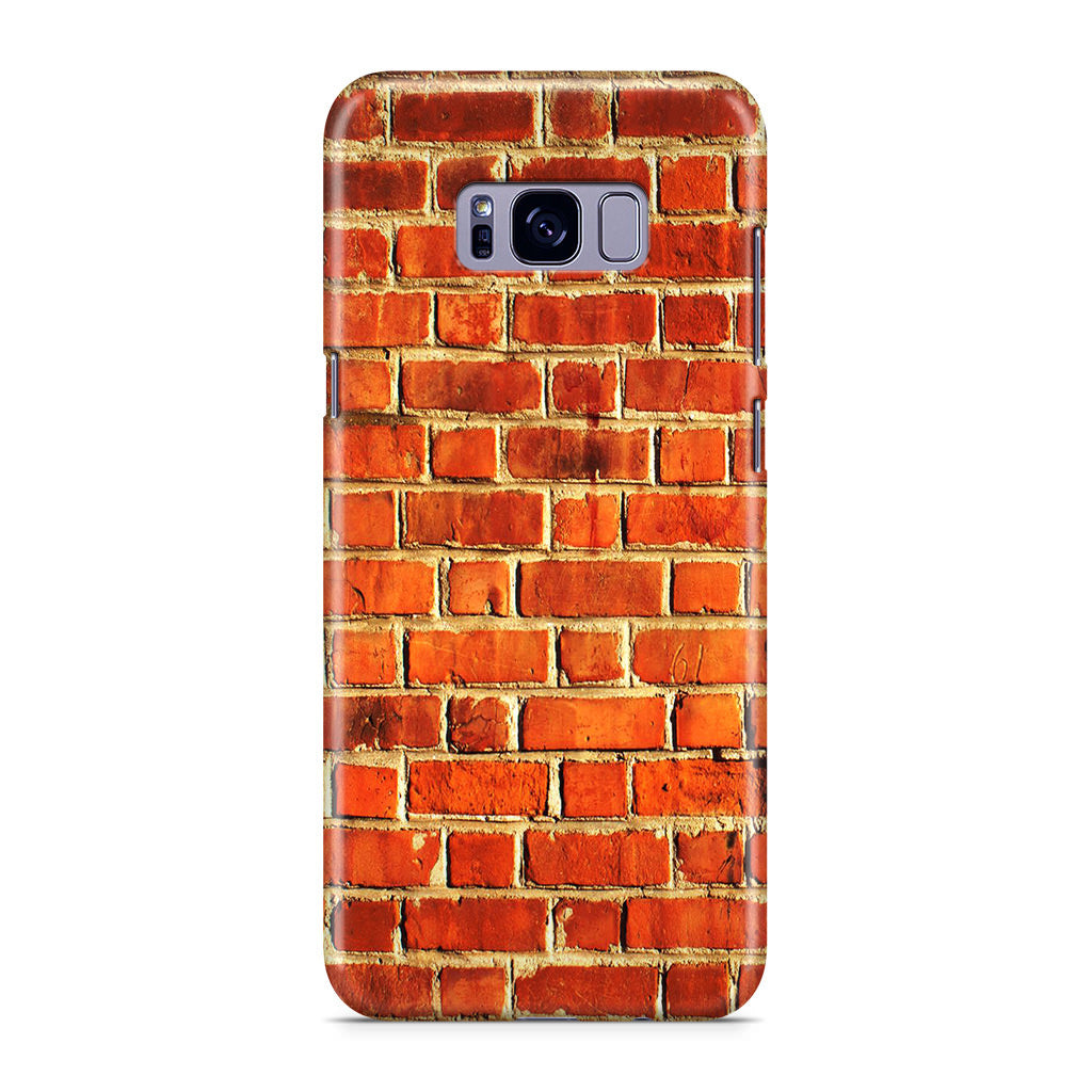 Brick Wall Pattern Galaxy S8 Case