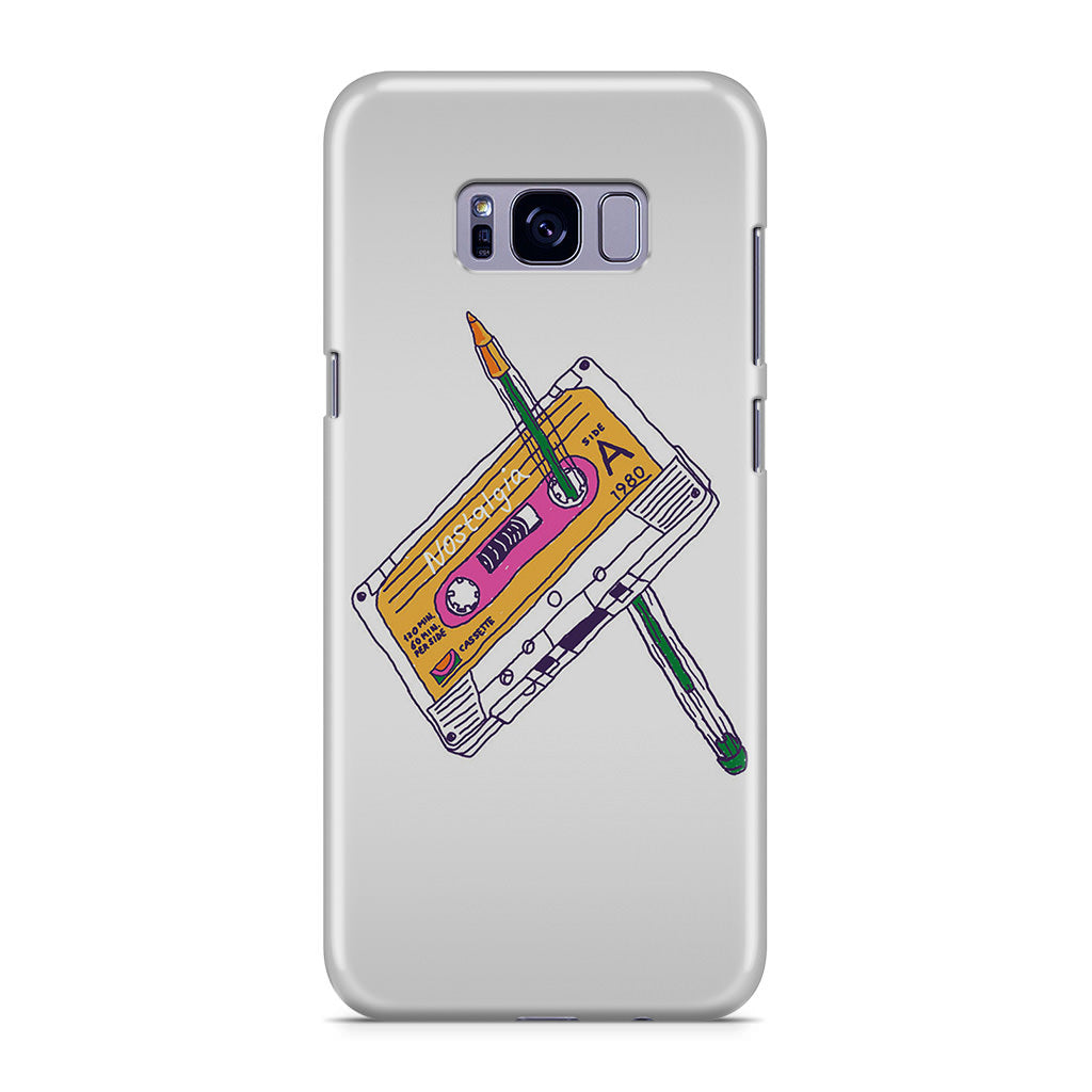 Cassete Tape Old Galaxy S8 Case