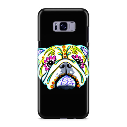 Colorful Bulldog Art Galaxy S8 Case