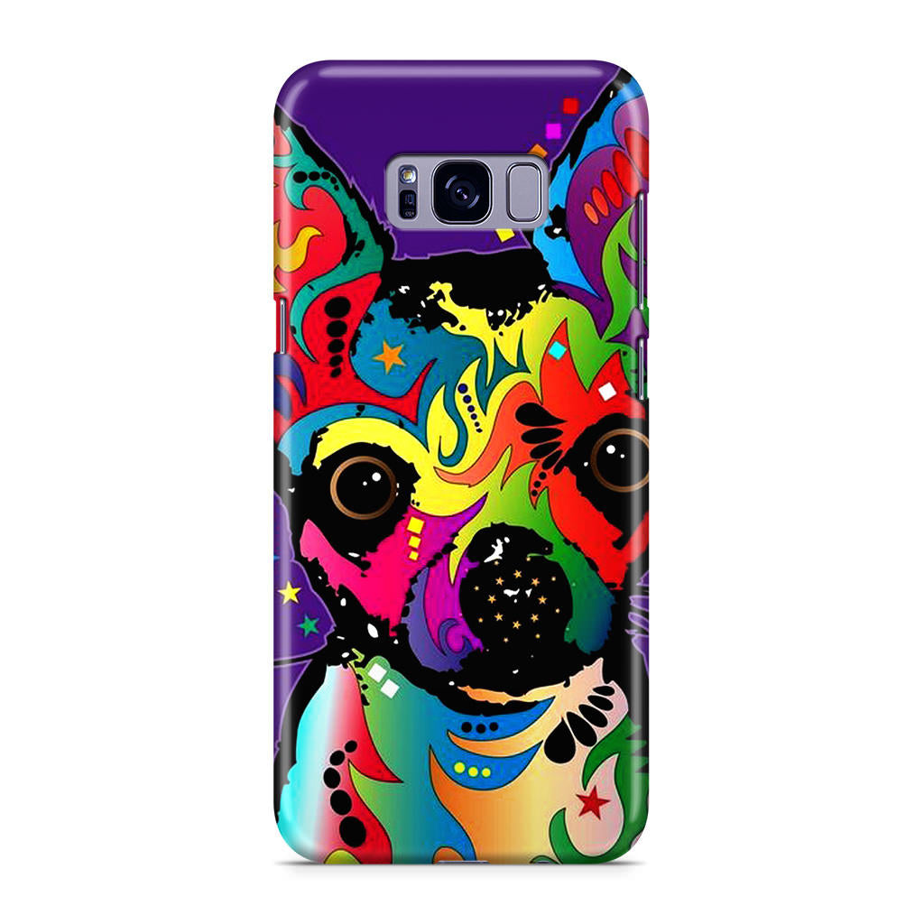 Colorful Chihuahua Galaxy S8 Case