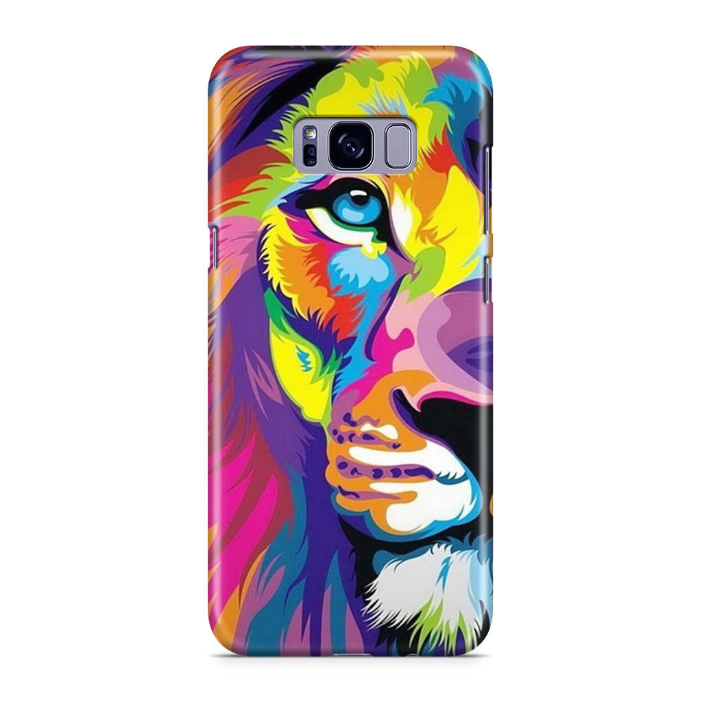 Colorful Lion Galaxy S8 Case