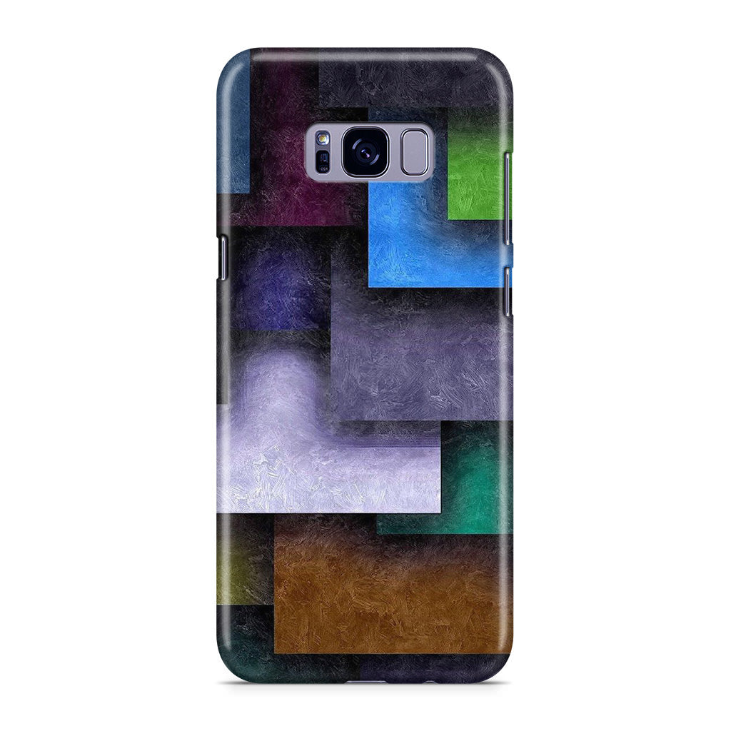 Colorful Rectangel Art Galaxy S8 Case