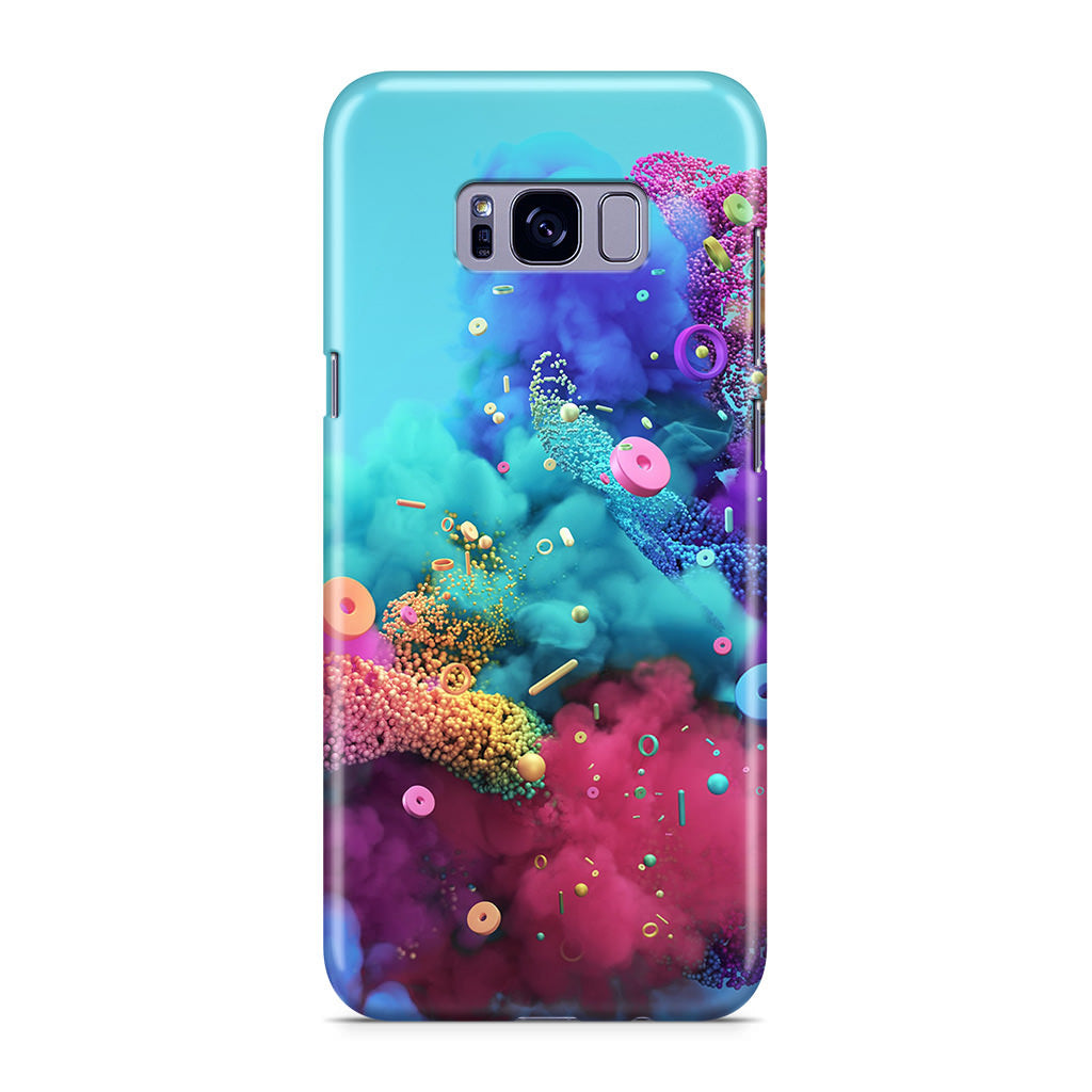 Colorful Smoke Boom Galaxy S8 Case