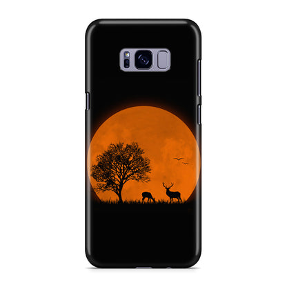 Deer Silhouette Galaxy S8 Case