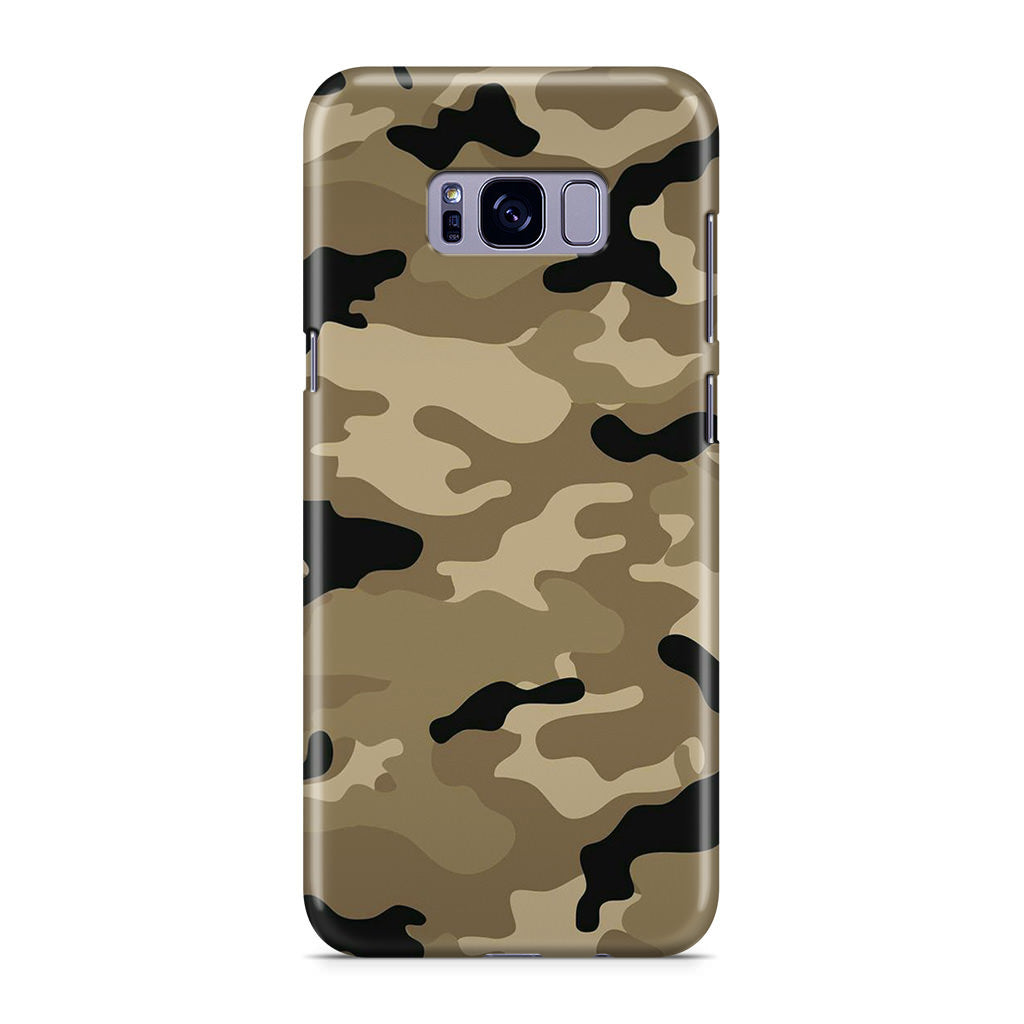 Desert Military Camo Galaxy S8 Case