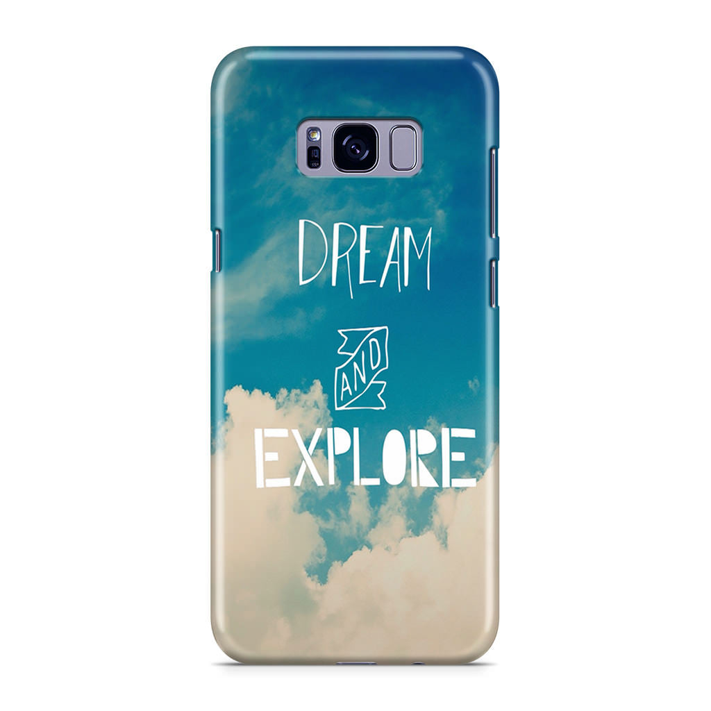 Dream and Explore Galaxy S8 Case