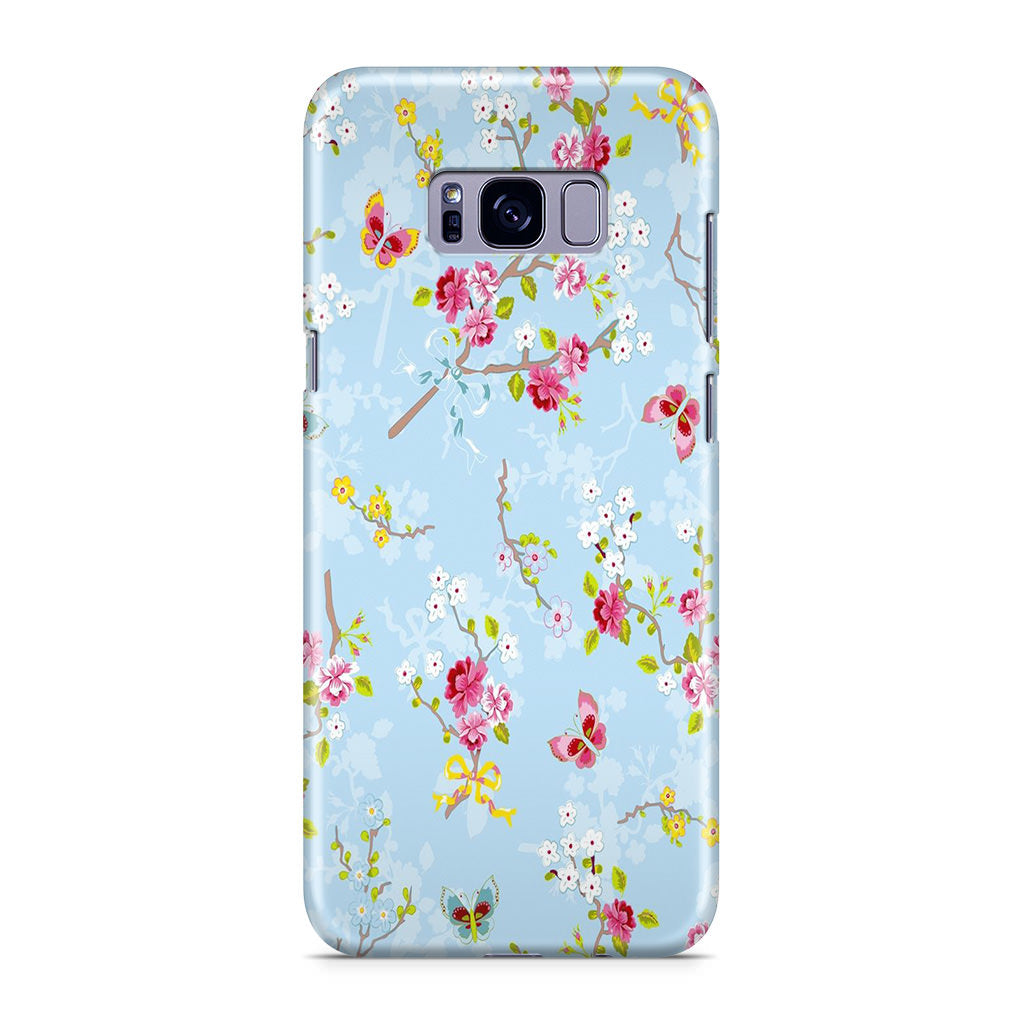 Floral Summer Wind Galaxy S8 Case