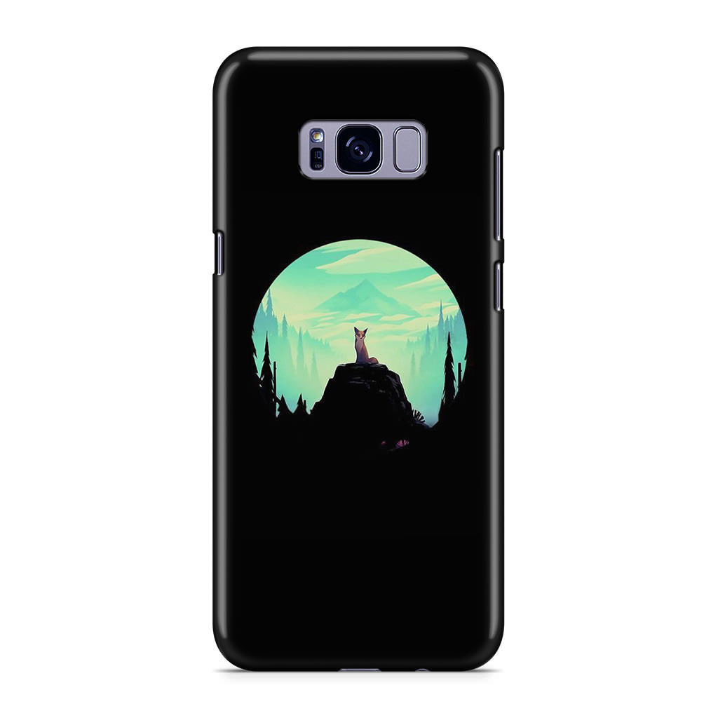 Fox on the Rock Galaxy S8 Case