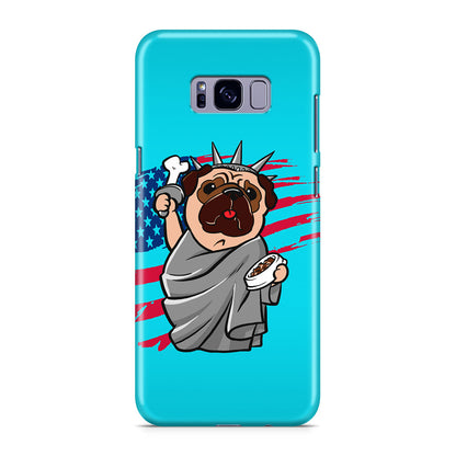 Independence Day Pug Galaxy S8 Case