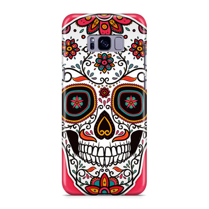 Pink Sugar Skull Galaxy S8 Case