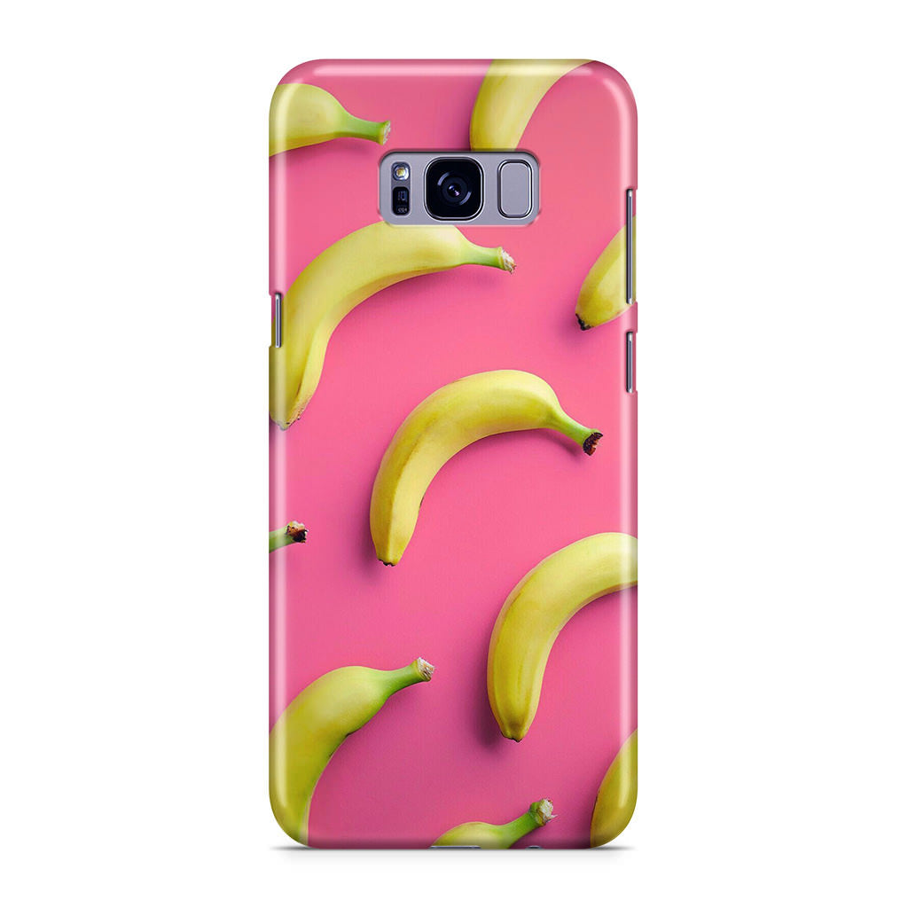 Real Bananas Fruit Pattern Galaxy S8 Case