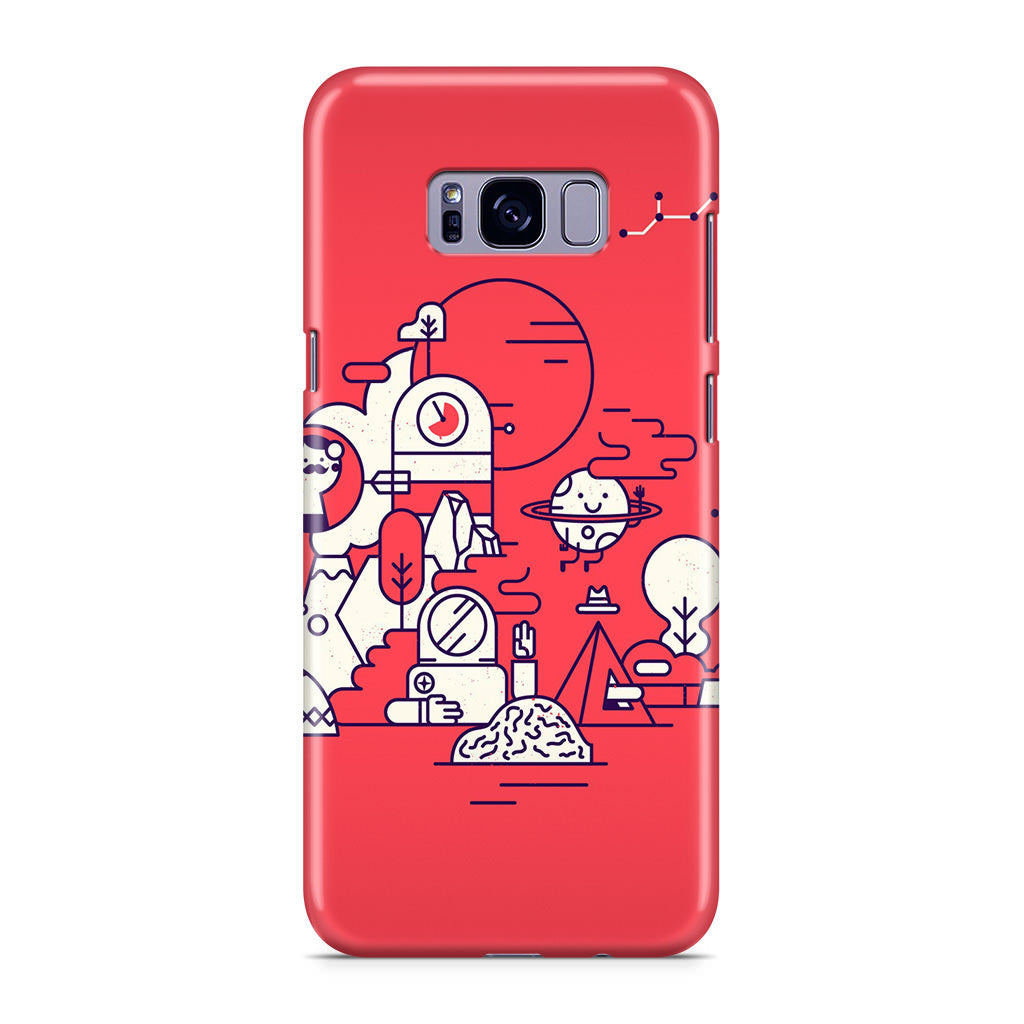 Red Planet Galaxy S8 Case