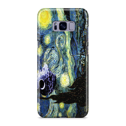 Skellington on a Starry Night Galaxy S8 Case