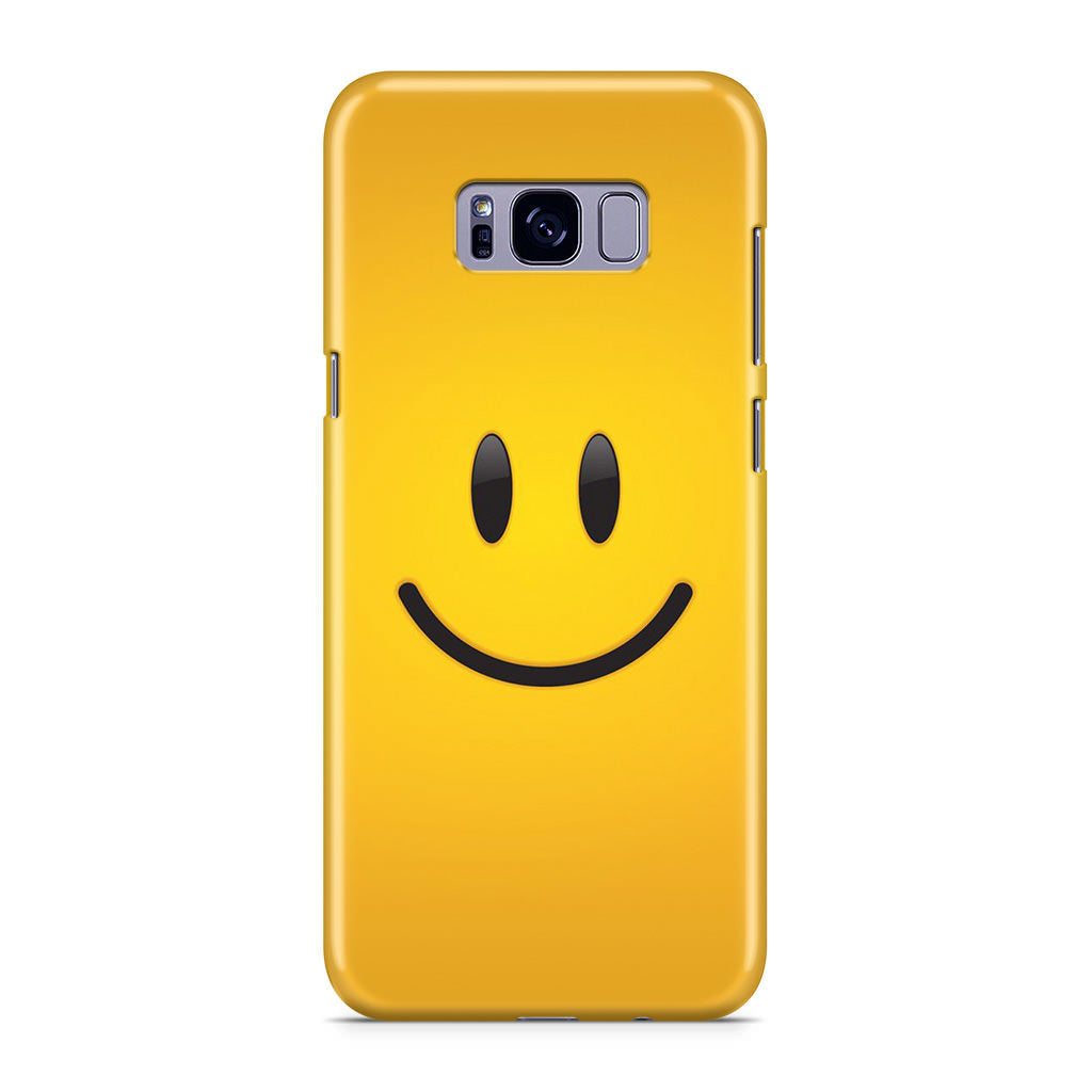 Smile Emoticon Galaxy S8 Case