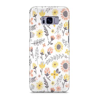 Spring Things Pattern Galaxy S8 Case