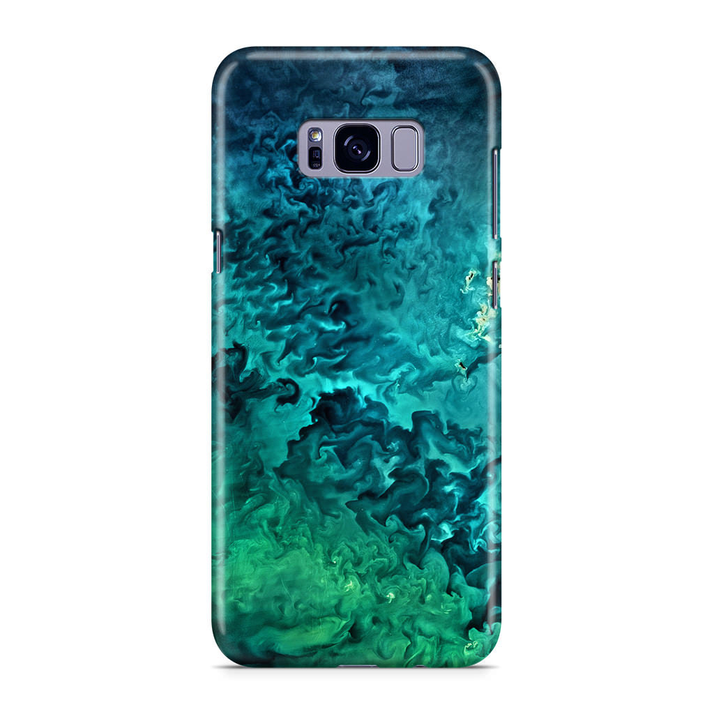 Swirls In The Yellow Sea Galaxy S8 Case