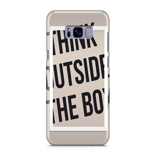 Think Outside The Box Galaxy S8 Case