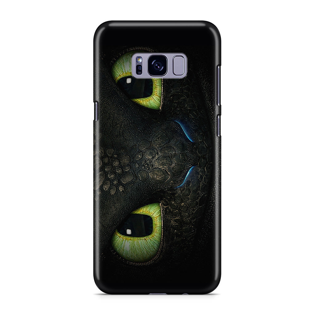 Toothless Dragon Eyes Close Up Galaxy S8 Case