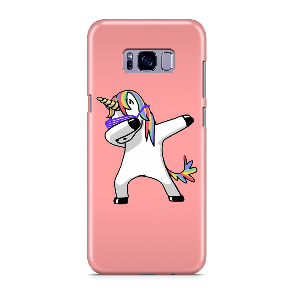 Unicorn Dabbing Pink Galaxy S8 Case