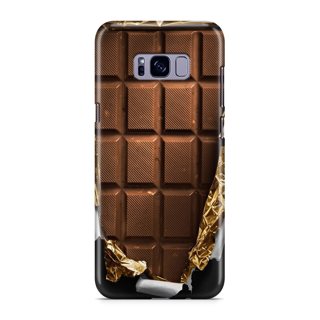 Unwrapped Chocolate Bar Galaxy S8 Case