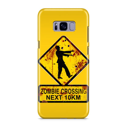 Zombie Crossing Sign Galaxy S8 Case