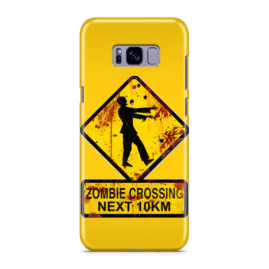 Zombie Crossing Sign Galaxy S8 Case