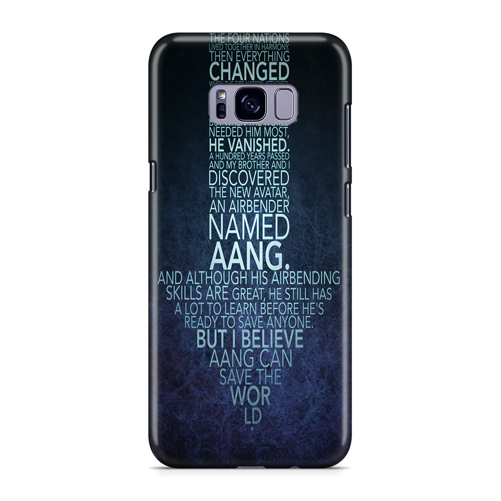 Avatar Quotes Galaxy S8 Plus Case