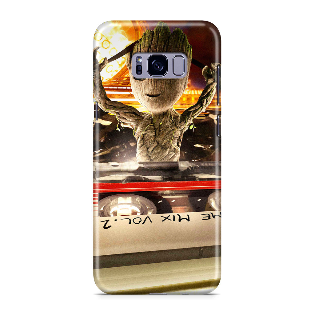 Baby Groot Mix Vol 2 Galaxy S8 Plus Case