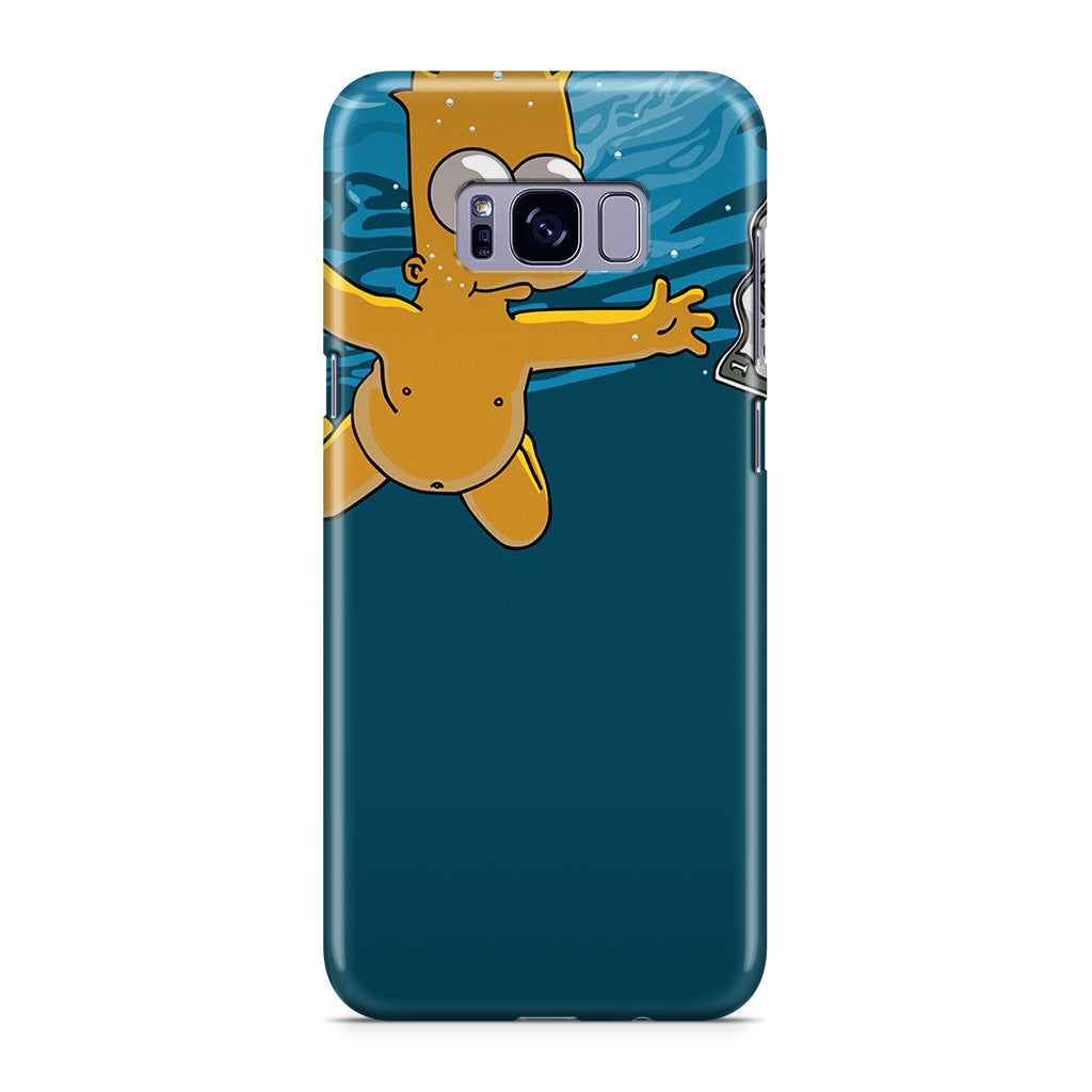 Bart Swimming For Money Galaxy S8 Plus Case