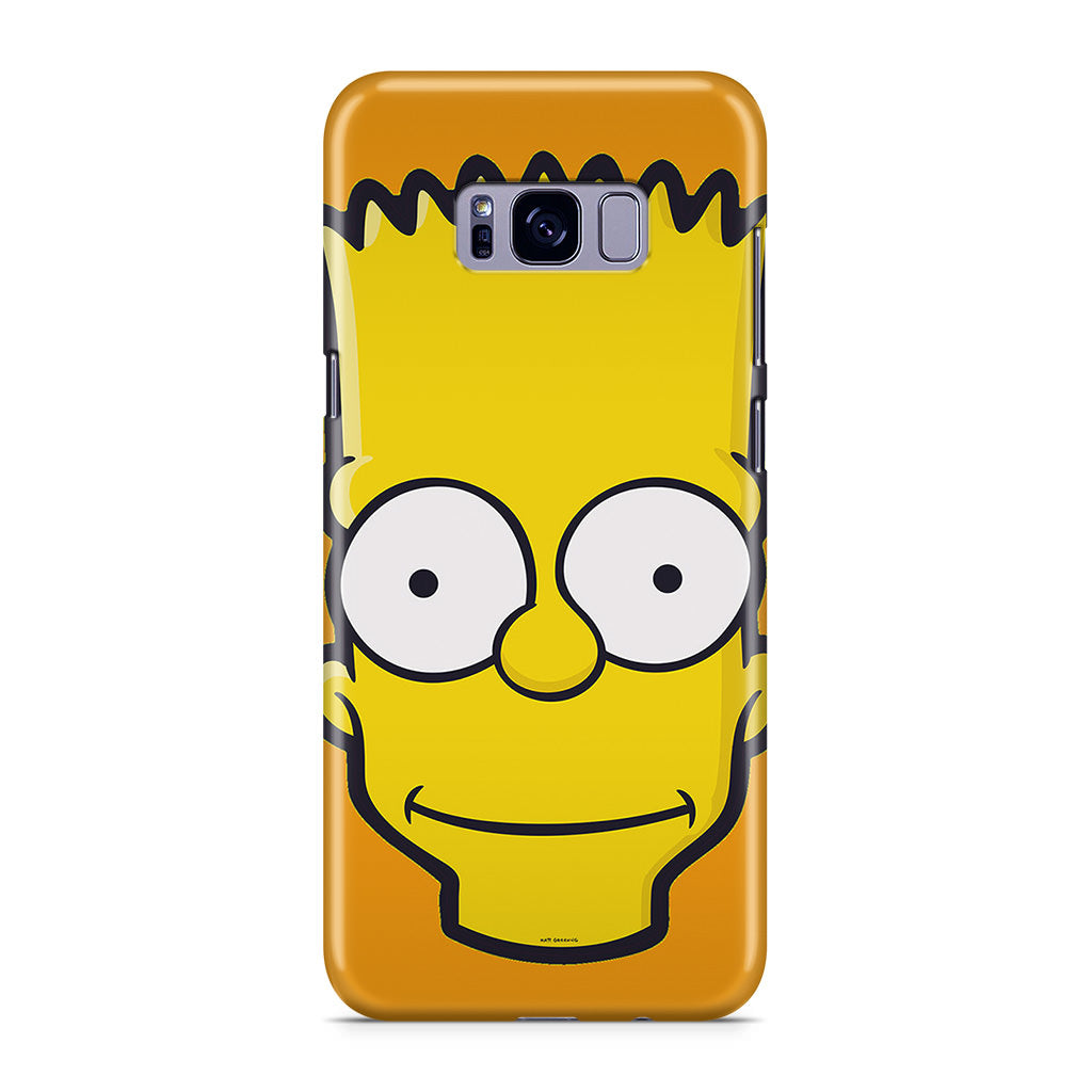 Bart Yellow Face Galaxy S8 Plus Case