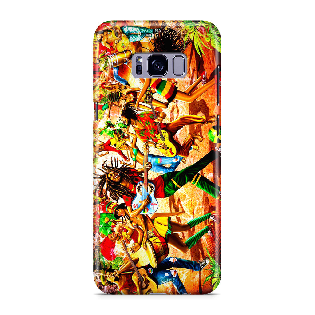 Bob Marley Reggae Galaxy S8 Plus Case