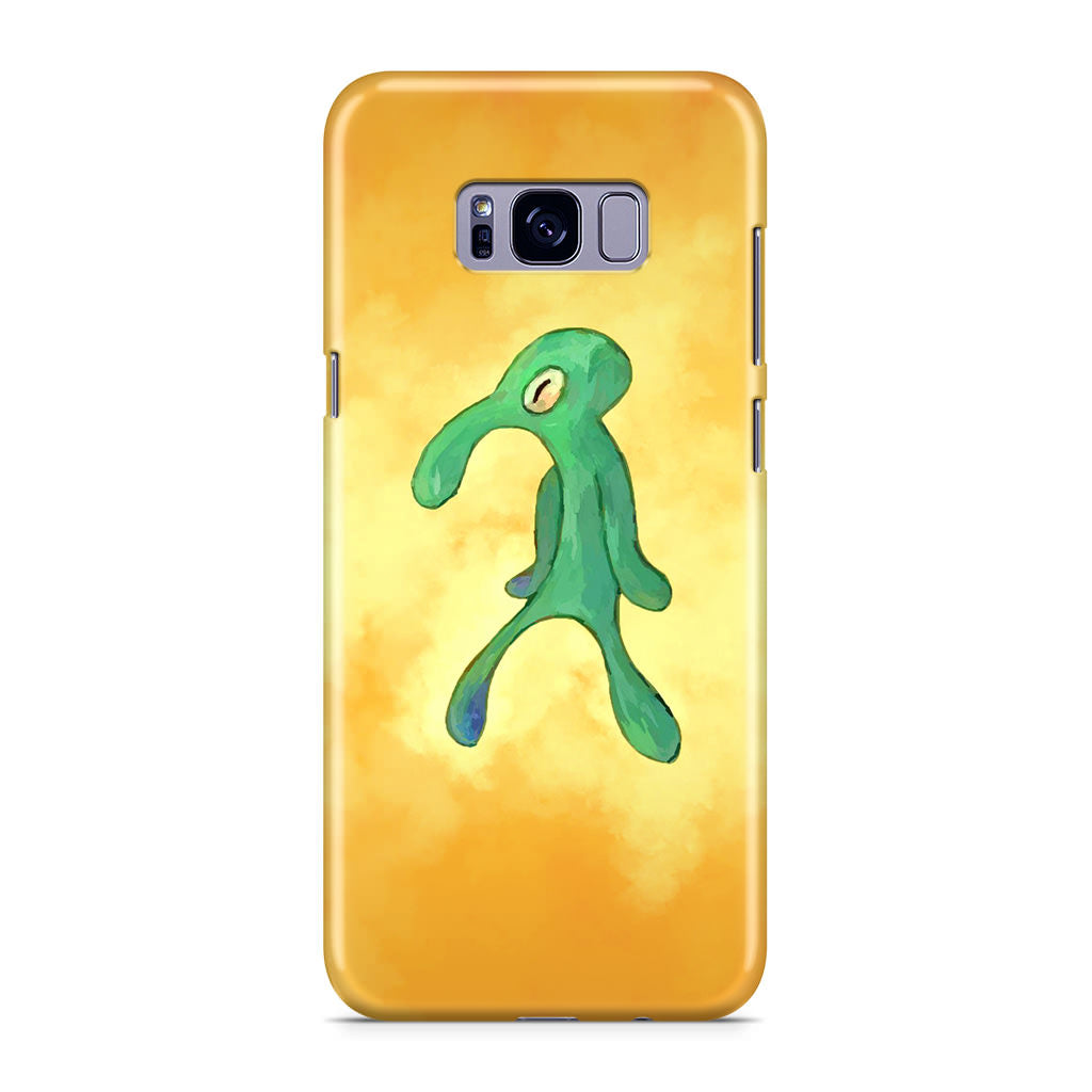 Bold and Brash Squidward Painting Galaxy S8 Plus Case