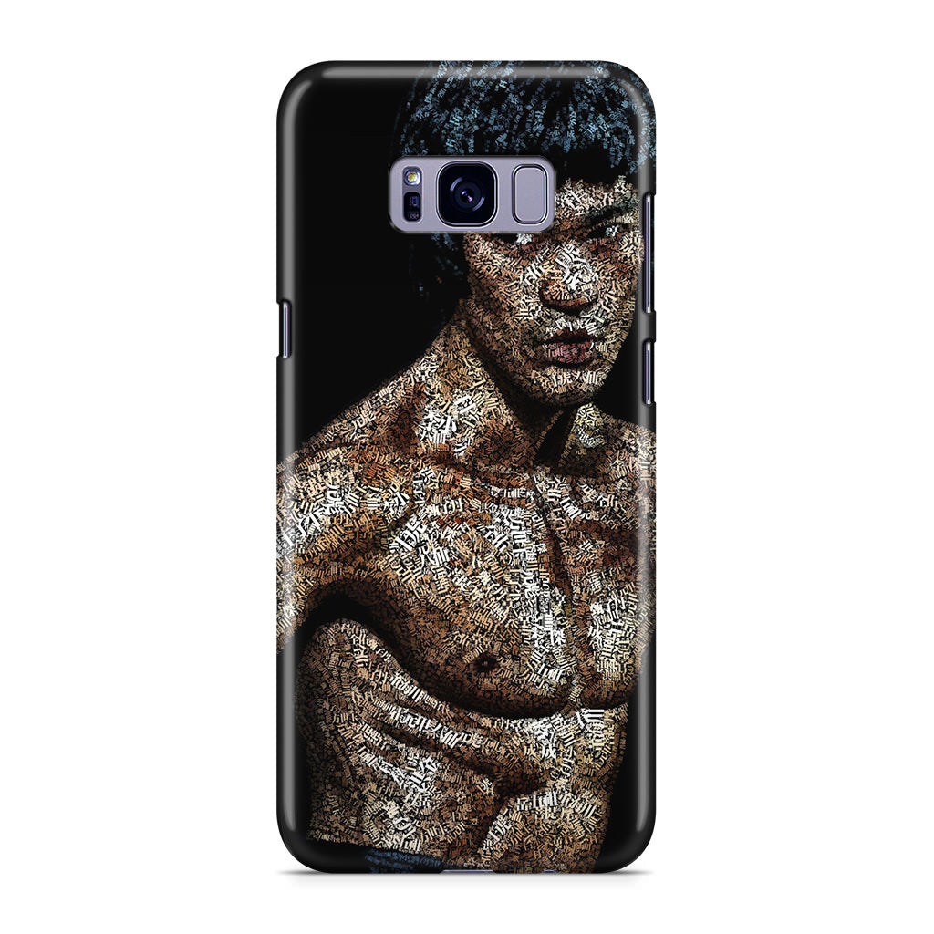 Bruce Lee Typograph Galaxy S8 Plus Case