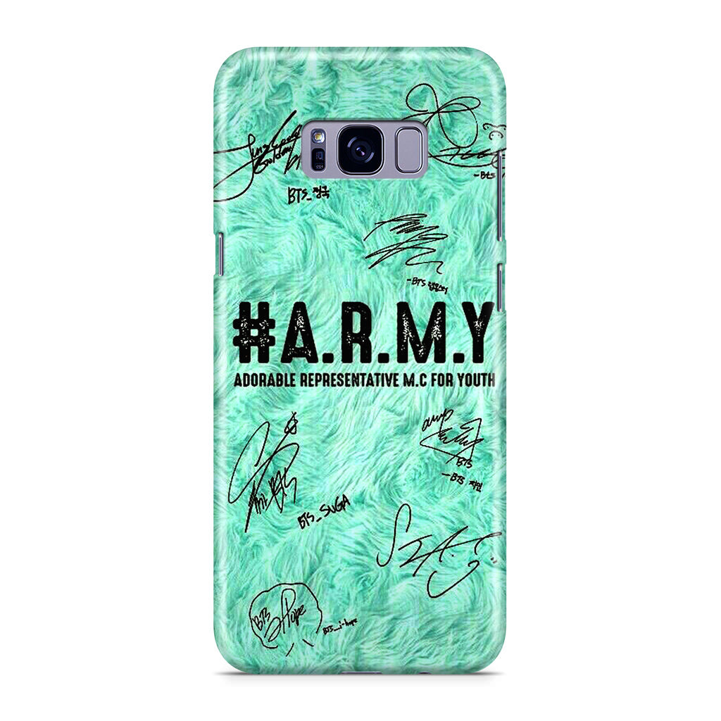 BTS Army Signature Galaxy S8 Plus Case