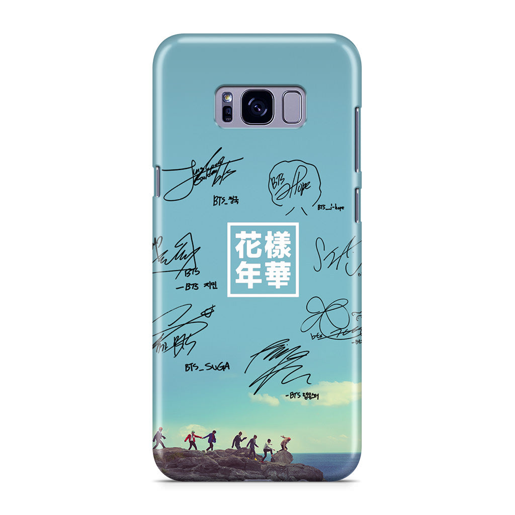 BTS Signature Galaxy S8 Plus Case