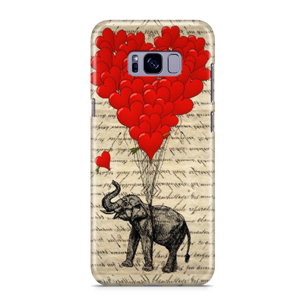 Elephant And Heart Galaxy S8 Plus Case