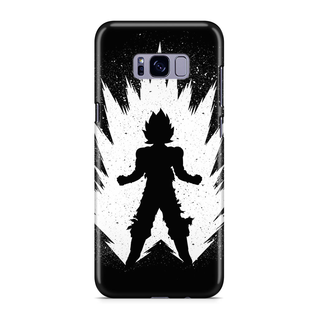 Goku Super Saiyan Black White Galaxy S8 Plus Case