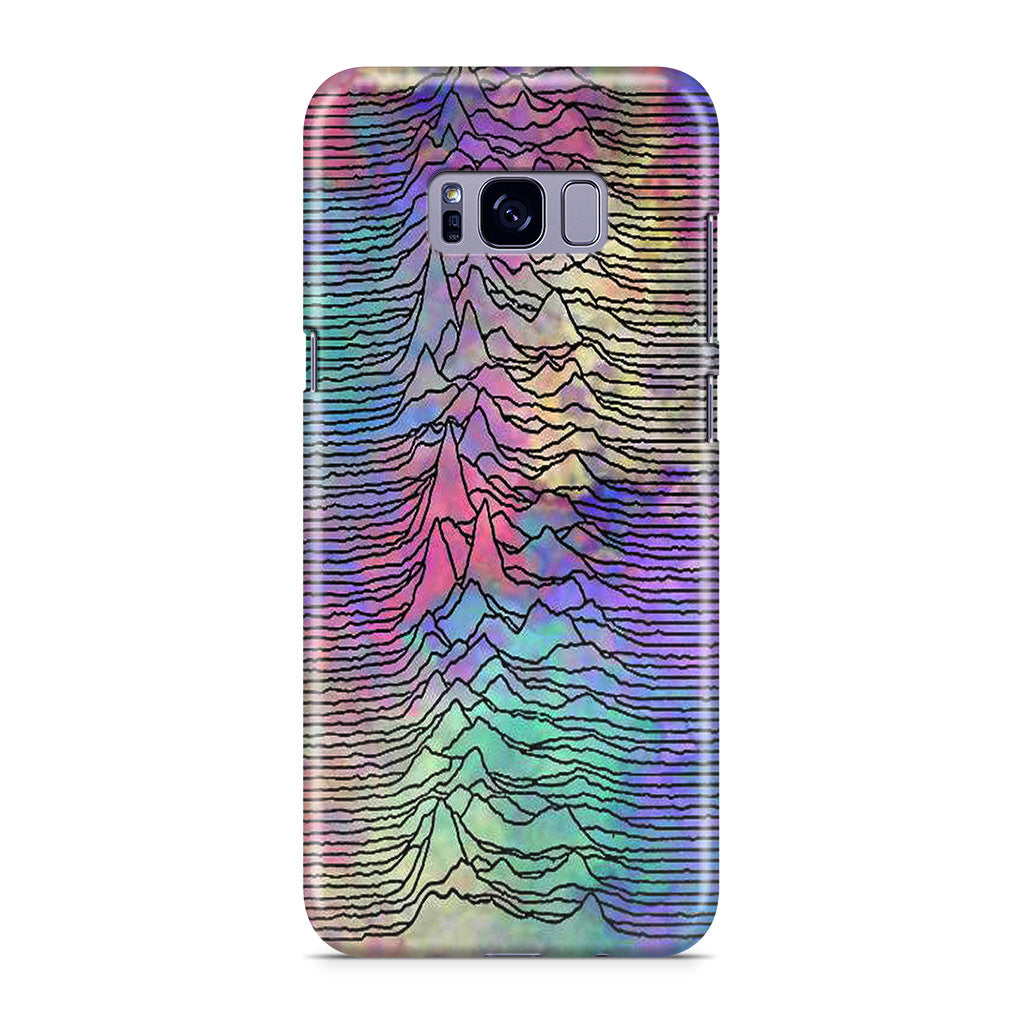 Joy Division Unknown Pleasures Colorful Galaxy S8 Plus Case