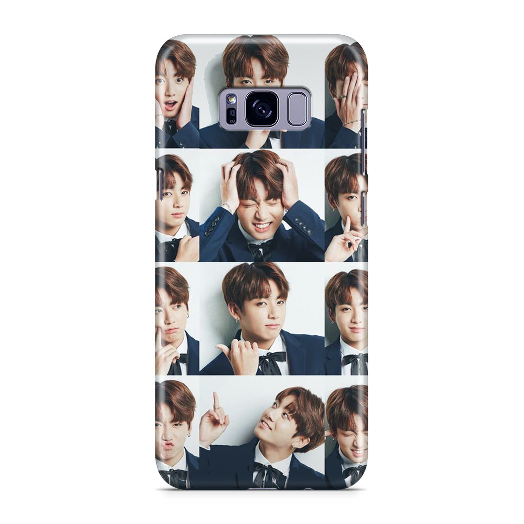 Jungkook Collage Galaxy S8 Plus Case