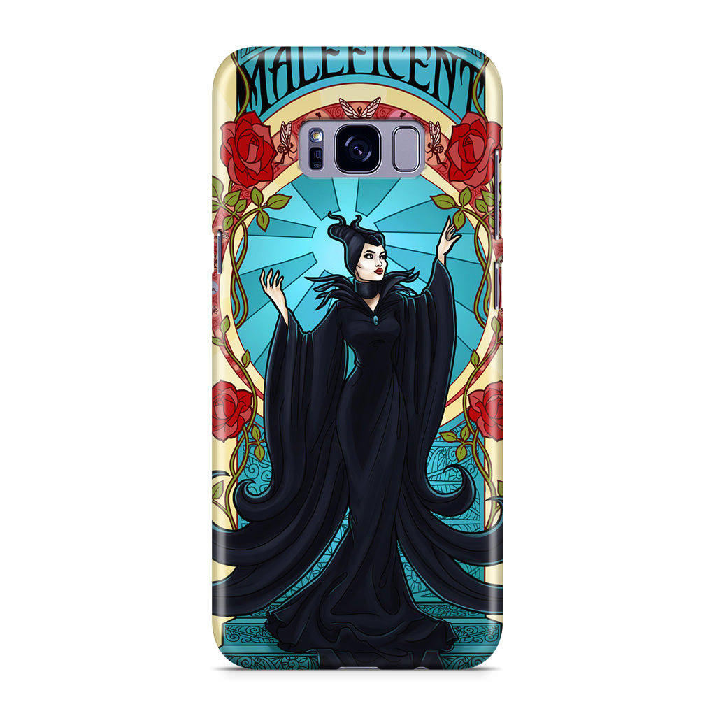 Maleficent With Flower Galaxy S8 Plus Case