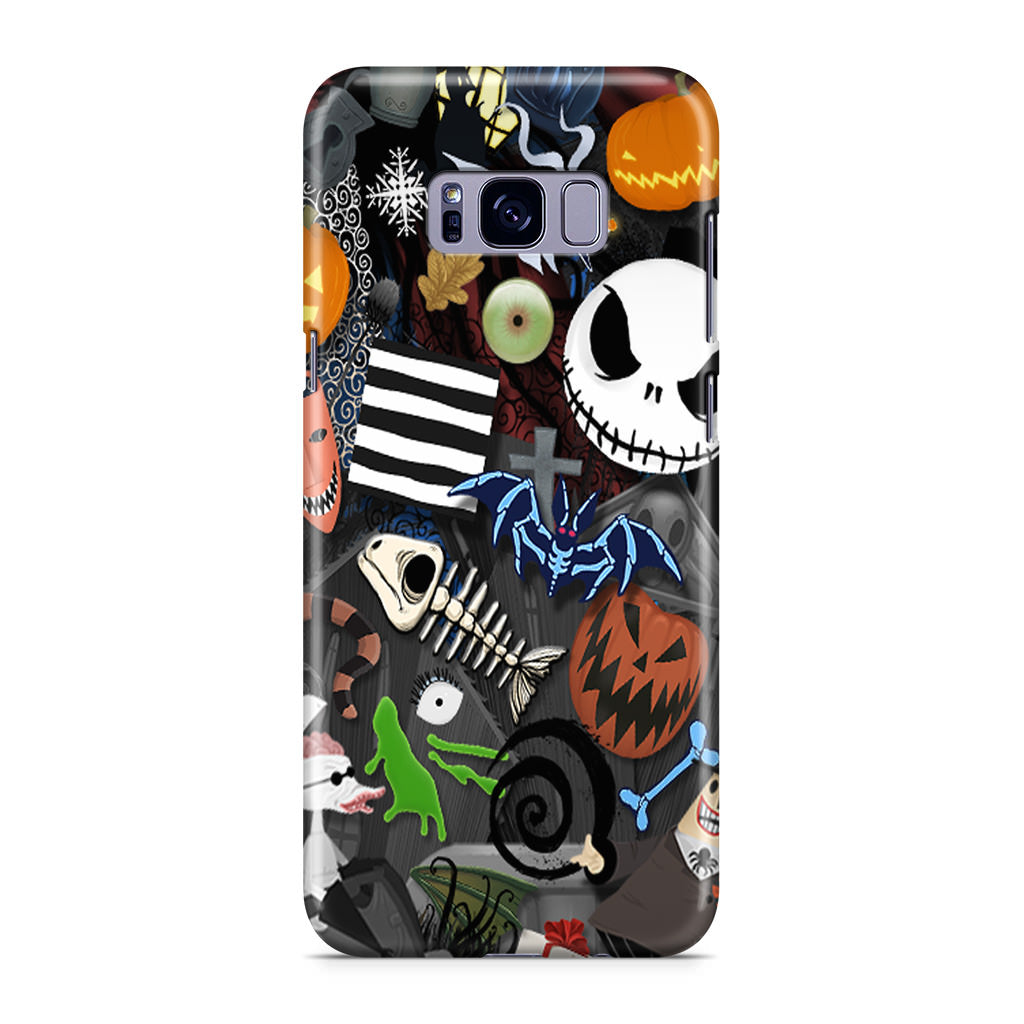 Nightmare Before Chrismast Collage Galaxy S8 Plus Case