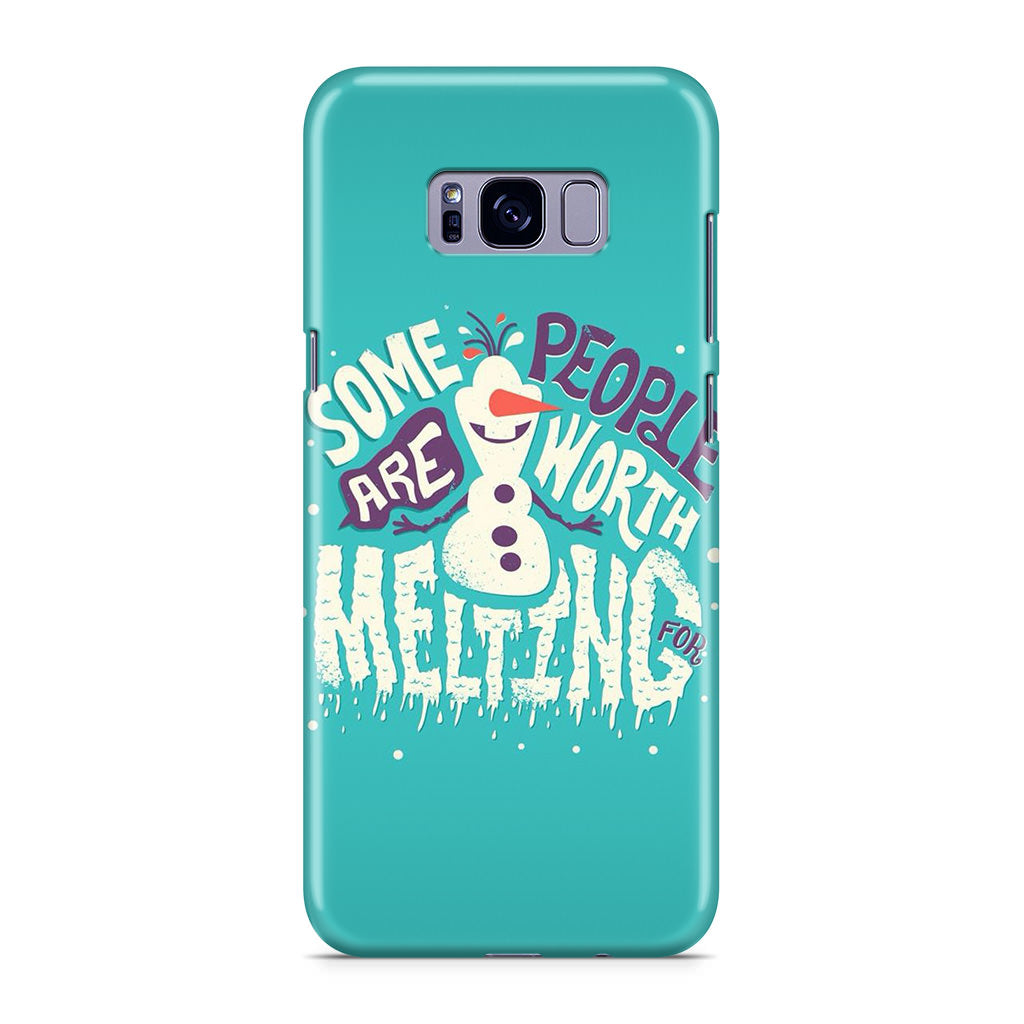 Olaf Frozen Is Melting Galaxy S8 Plus Case